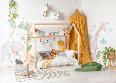 Alice & Fox Oppbevaringsbokser, Safaridyr 4 Alice & Fox Oppbevaringsbokser, Safaridyr - Bilde 4