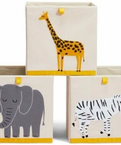 Alice & Fox Oppbevaringsbokser, Safaridyr 13 Alice & Fox Oppbevaringsbokser, Safaridyr -jollyroom Butikk TC 21 EZG 2256 4a