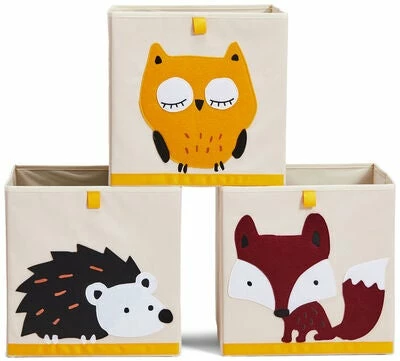 Alice & Fox Oppbevaringsbokser, Skogsdyr 6 Alice & Fox Oppbevaringsbokser, Skogsdyr - Bilde 6