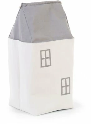 Childhome Oppbevaringsboks Hus, Grey/White 5 Childhome Oppbevaringsboks Hus, Grey/White - Bilde 5