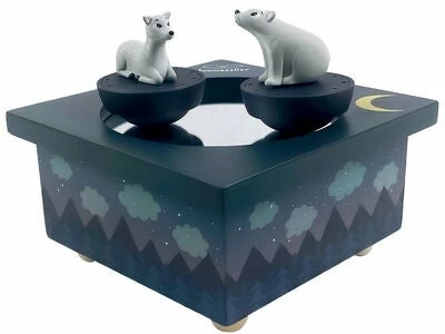 Leklyckan Trousselier Spilledåse Dansende Isbjørner 1 Leklyckan Trousselier Spilledåse Dansende Isbjørner