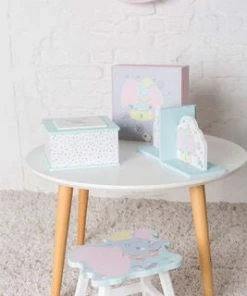 Disney Dumbo Oppbevaringsboks, Mint/White -jollyroom Butikk TWD0144 3565 3a