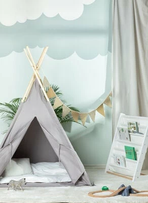 Alice & Fox Canvas Bokhylle, White 3 Alice & Fox Canvas Bokhylle, White - Bilde 3