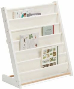 Alice & Fox Canvas Bokhylle, White 9 Alice & Fox Canvas Bokhylle, White -jollyroom Butikk TY10088W 2195 4b