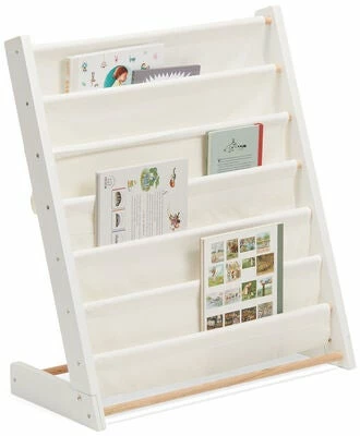 Alice & Fox Canvas Bokhylle, White 5 Alice & Fox Canvas Bokhylle, White - Bilde 5