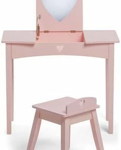 Alice & Fox Sminkebord Med Stol, Rosa 11 Alice & Fox Sminkebord Med Stol, Rosa -jollyroom Butikk TY10094P 2195 4a