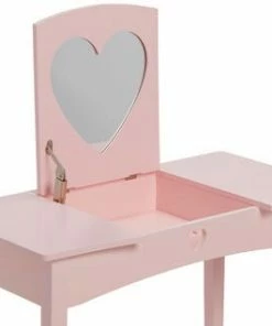 Alice & Fox Sminkebord Med Stol, Rosa 17 Alice & Fox Sminkebord Med Stol, Rosa -jollyroom Butikk TY10094P 2195 4d