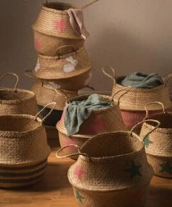 Alice & Fox Oppbevaringskurv, Pink/Blue -jollyroom Butikk VH3519 MT 2740 3c