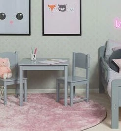 JLY Classic Bord & Stoler, Grå -jollyroom Butikk WJ050401 2460 3a