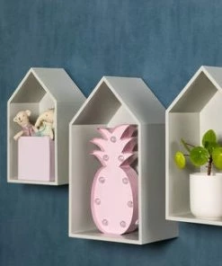 Alice & Fox Bokhylle, Grå -jollyroom Butikk WWC200 924 GREY 2256 3b