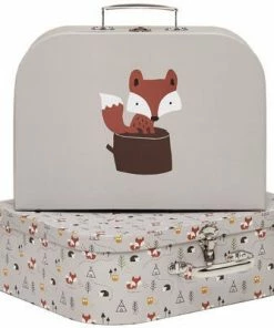 Alice & Fox Pappkoffert Forest Adventure 2-pack -jollyroom Butikk X327 B 2187 3b