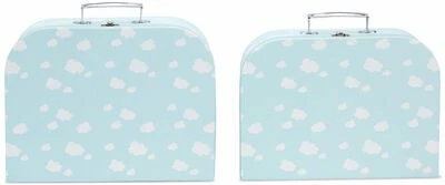 Cloudberry Castle Pappkoffert 2-pack, Blue 2 Cloudberry Castle Pappkoffert 2-pack, Blue - Bilde 2