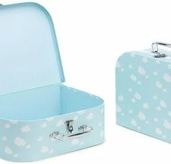 Cloudberry Castle Pappkoffert 2-pack, Blue 9 Cloudberry Castle Pappkoffert 2-pack, Blue -jollyroom Butikk X337 C 2187 3b