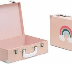 Cloudberry Castle Cloudberry Caste Pappkoffert 2-pack, Dusty Rose 9 Cloudberry Castle Cloudberry Caste Pappkoffert 2-pack, Dusty Rose -jollyroom Butikk X338 2187 3b