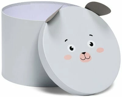 Alice & Fox Oppbevaringsbokser 2-pack Mus, Grå 5 Alice & Fox Oppbevaringsbokser 2-pack Mus, Grå - Bilde 5