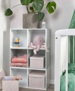 Alice & Fox Oppbevaringsbokser 3-pack, Pink Leopard -jollyroom Butikk X372 A 3b