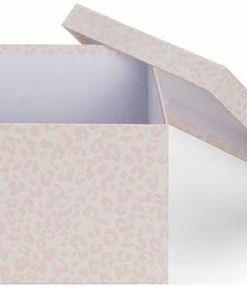Alice & Fox Oppbevaringsbokser 3-pack, Pink Leopard -jollyroom Butikk X372 A 4c