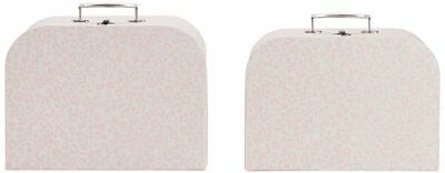 Alice & Fox Pappkoffert 2-pack, Pink Leopard 2 Alice & Fox Pappkoffert 2-pack, Pink Leopard - Bilde 2