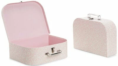 Alice & Fox Pappkoffert 2-pack, Pink Leopard 4 Alice & Fox Pappkoffert 2-pack, Pink Leopard - Bilde 4