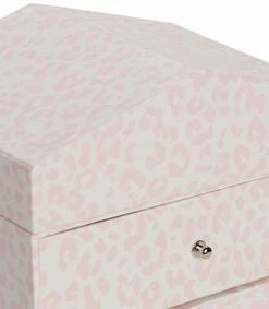 Alice & Fox Oppbevaringskasse, Pink Leopard -jollyroom Butikk X374 A 4a