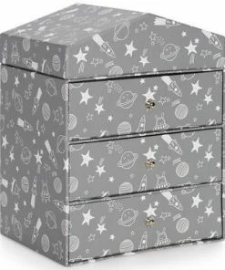 Alice & Fox Oppbevaringskasse, Space Grey